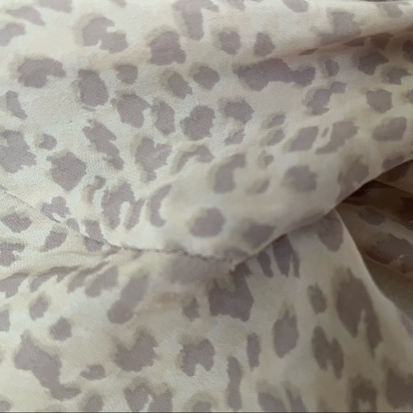 Bababaton silk midi dress in cream leopard print - Picture 10 of 13